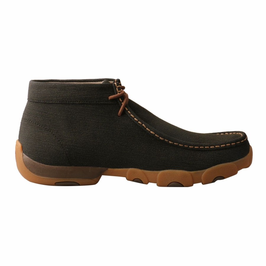 Casual & Dress * | Twisted X Boots 'Twisted X' Men'S Chukka Driving Moc Brown