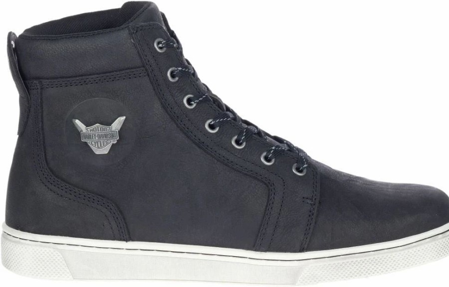 Athletic * | Harley Davidson' Men'S 5 Bateman Sneaker W/Metal Ankle Armor Black