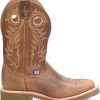 Work * | Double H' Men'S 11 Andrew Eh Western Wide Square Toe Roper Tan