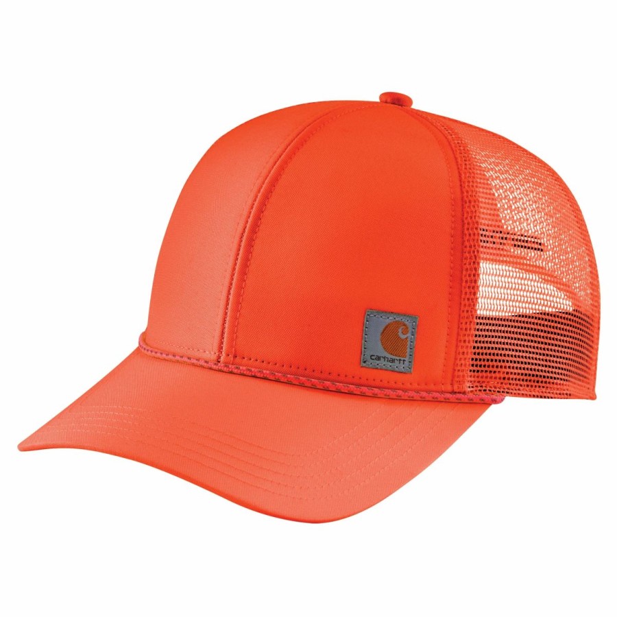 Accessories * | Carhartt' Men'S Color Enhanced Cap Brite Orange