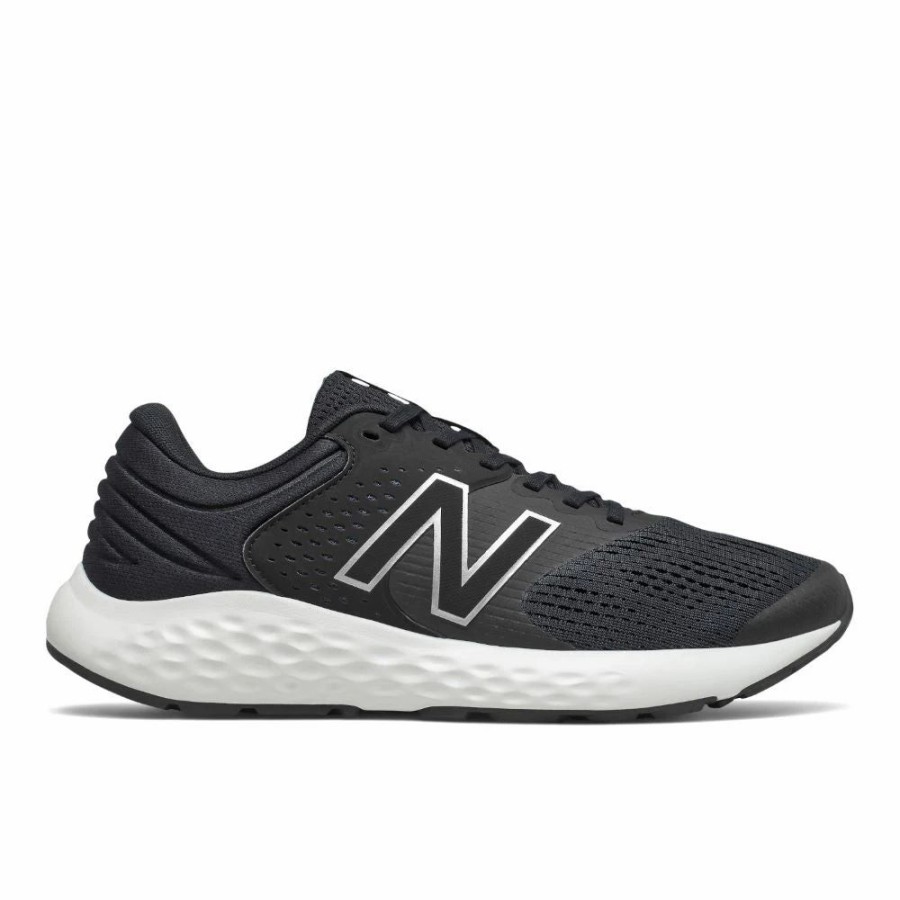 Athletic * | New Balance' Men'S Mesh Upper Running Shoe Black / White