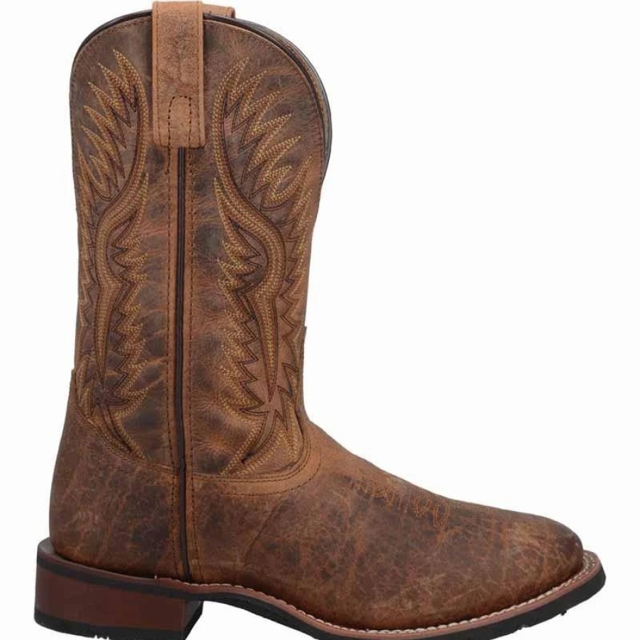 Cowboy * | Laredo' Men'S 11 Pinetop Western Round Toe Brown