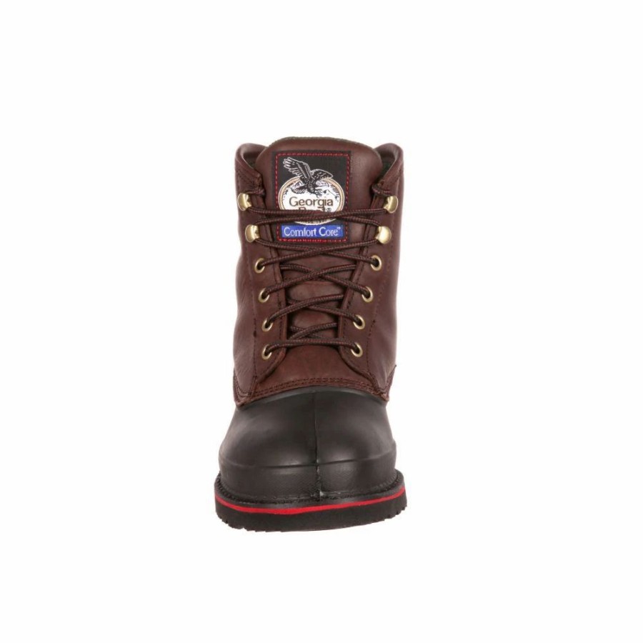 Work * | Georgia Boot' Men'S 6 Muddog Eh Wp Steel Toe Dark Chocolate