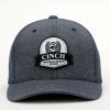 Accessories * | Cinch' Men'S Flexfit Baseball Cap Navy