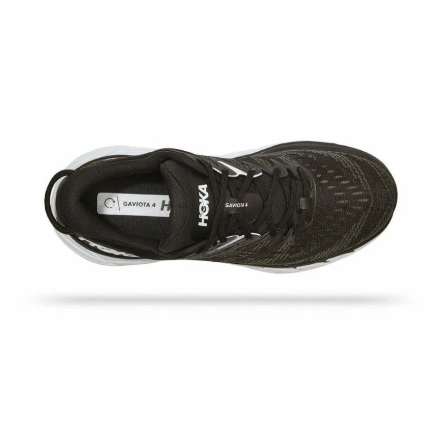 Athletic * | Hoka' Men'S Gaviota 4 Black / White (Wide)