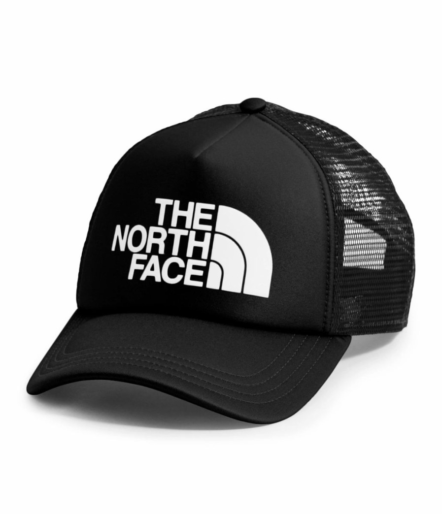 Accessories * | The North Face' Men'S Logo Trucker Hat Tnf Black