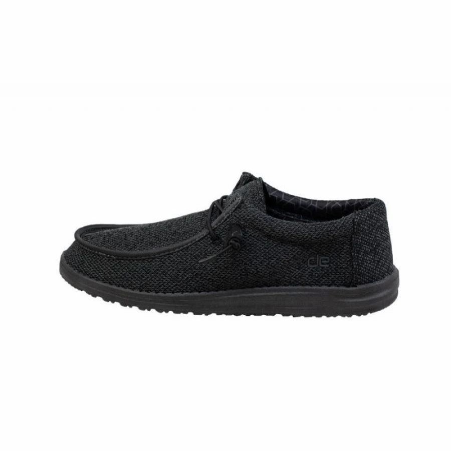 Casual & Dress * | Hey Dude' Men'S Wally Sox Micro Total Black