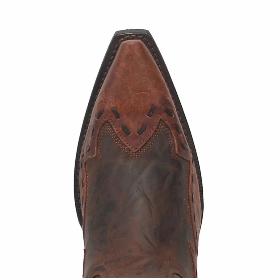 Cowboy * | Laredo' Men'S 12 Ronnie Western Fashion Snip Toe Rust