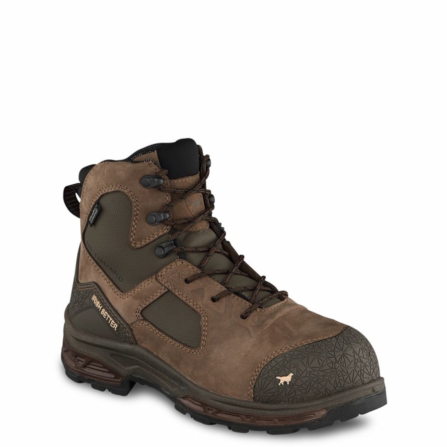 Work * | Irish Setter' Men'S 6 Kasota Eh Wp Met Comp Toe Brown / Black