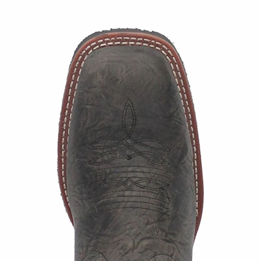 Cowboy * | Laredo' Men'S 11 Winfield Western Square Toe Grey