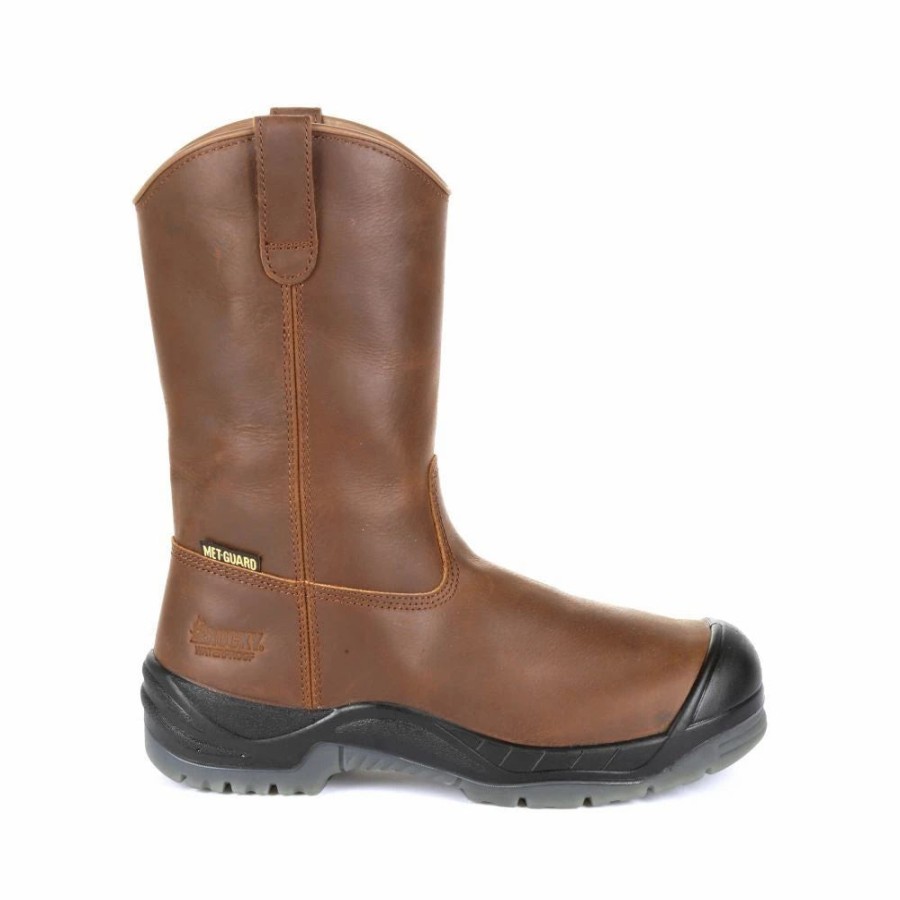 Work * | Rocky' Men'S 11 Worksmart Int. Met Guard Eh Wp Comp Toe Brown