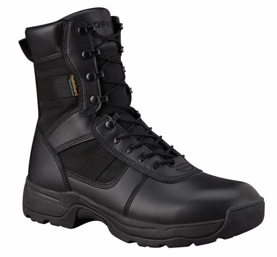 Work * | Propper' Unisex Series 100 8 Side Zip Tactical Wp Duty Boot Black