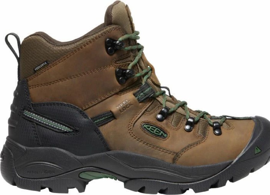 Work * | Keen Utility' Men'S 6 Pittsburgh Energy Eh Wp Soft Toe Cascade Brown / Greener Pastures