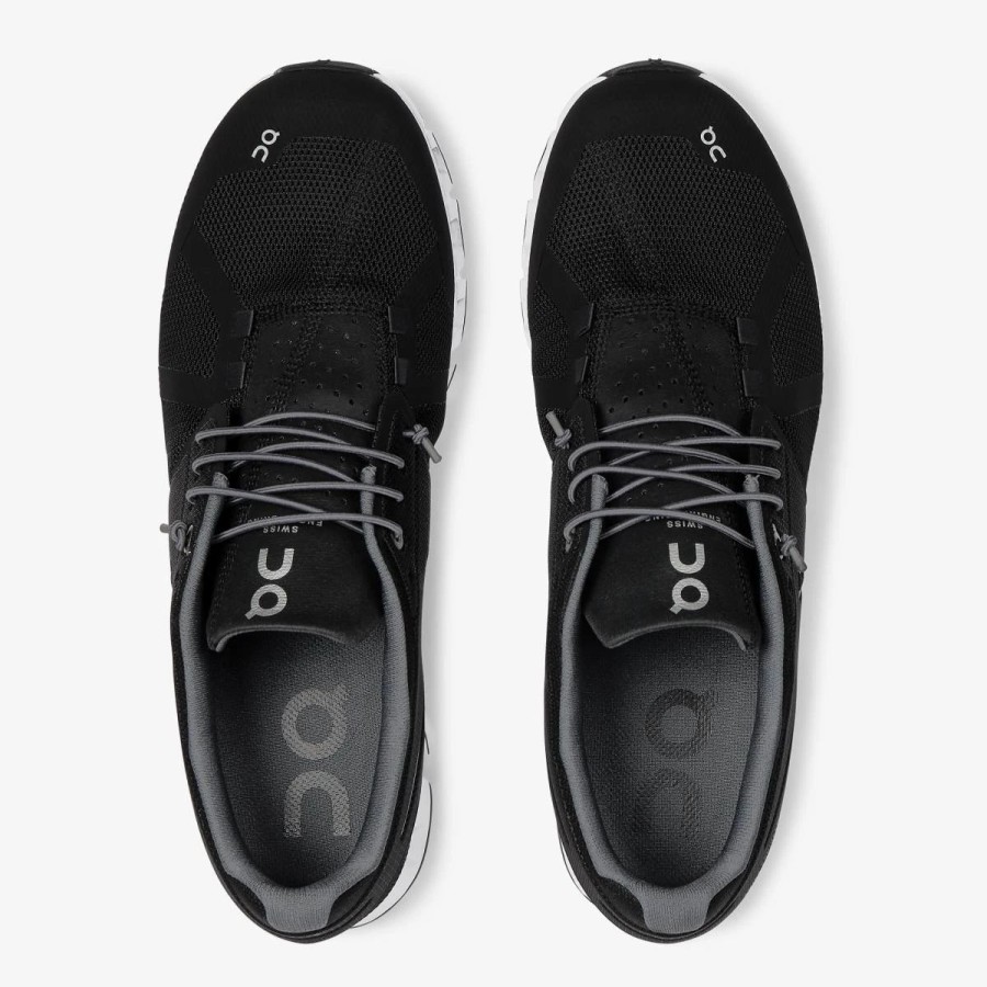 Athletic * | On Running' Men'S Cloud Black / White