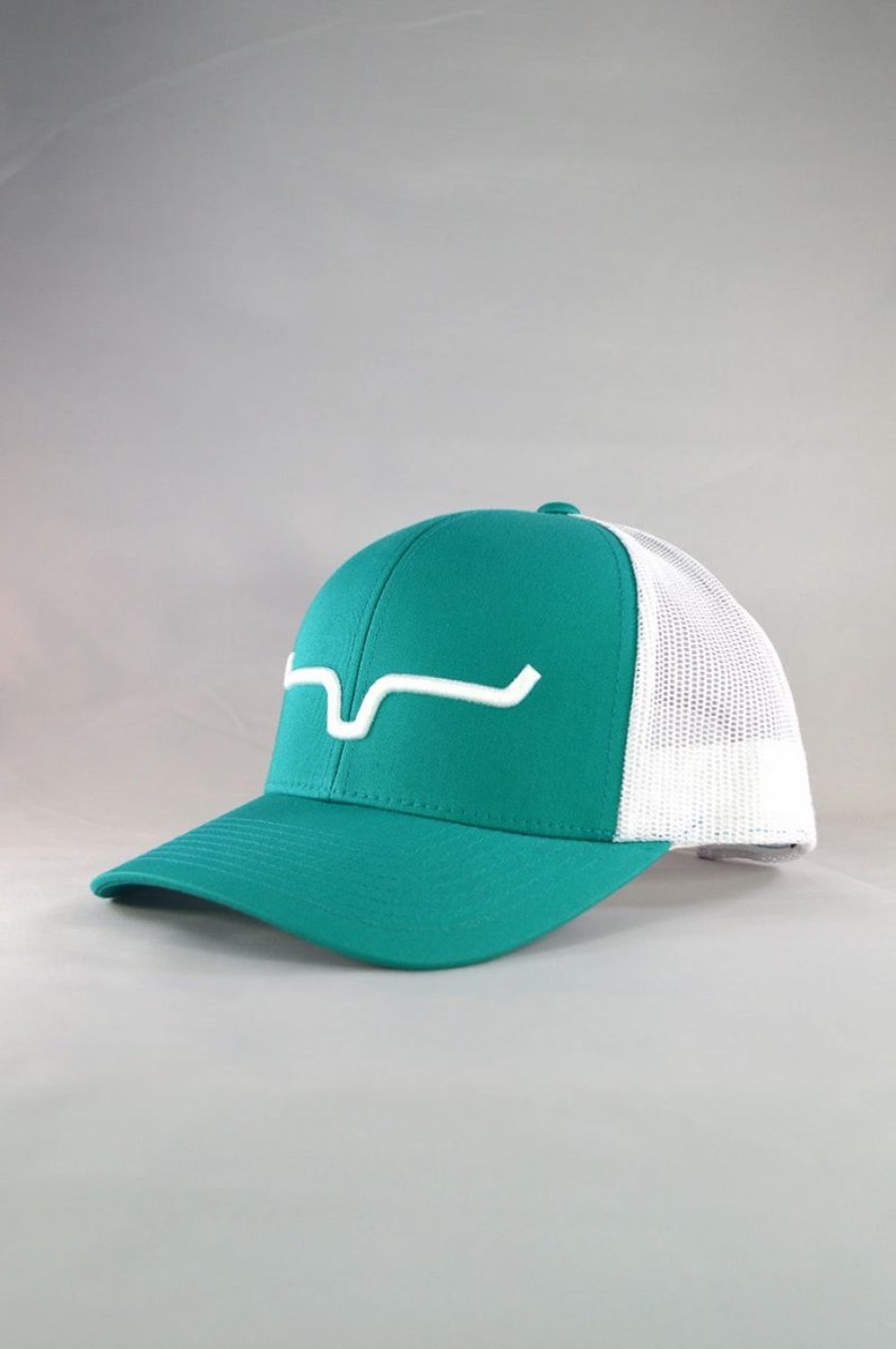 Accessories * | Kimes Ranch' Men'S Weekly Trucker Cap Teal / White