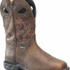 Work * | Double H' Men'S 11 Phantom Rider Redeemer Metguard Eh Wp Square Comp Toe Brown