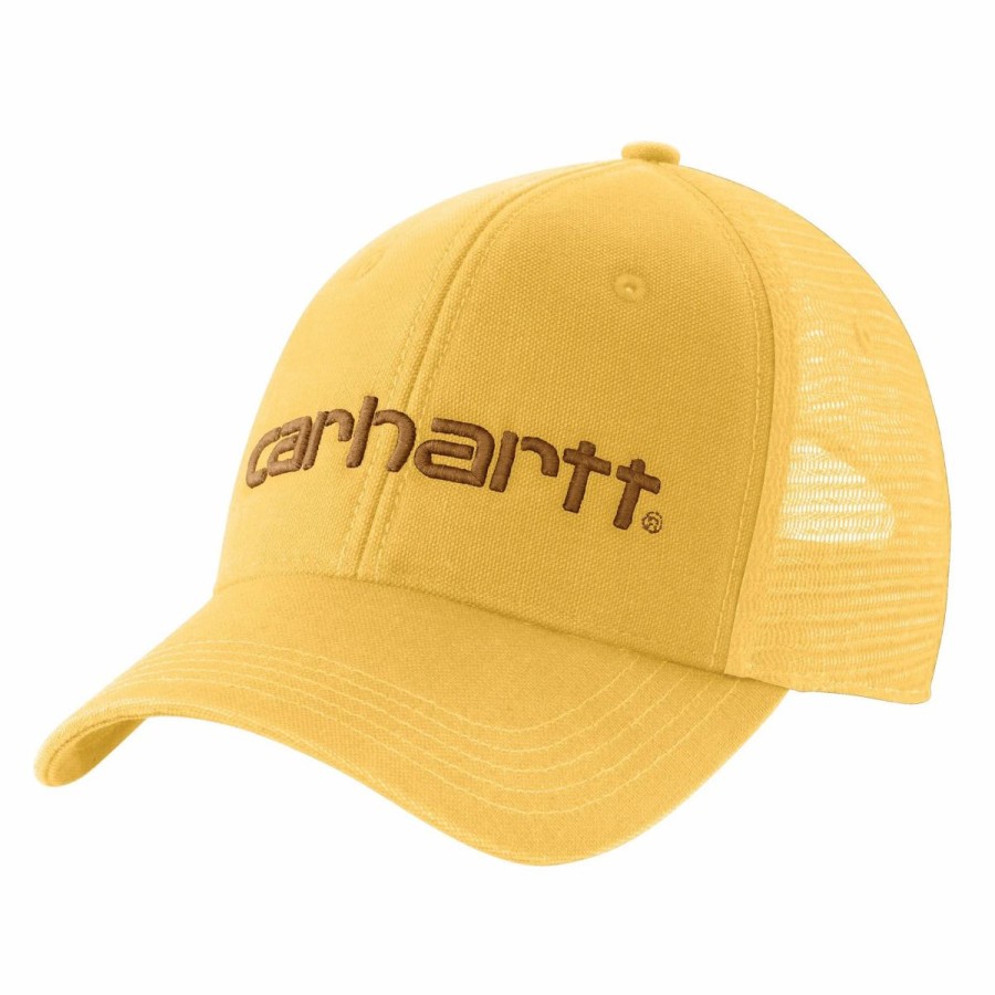 Accessories * | Carhartt' Men'S Canvas Mesh-Back Logo Graphic Cap Sundance