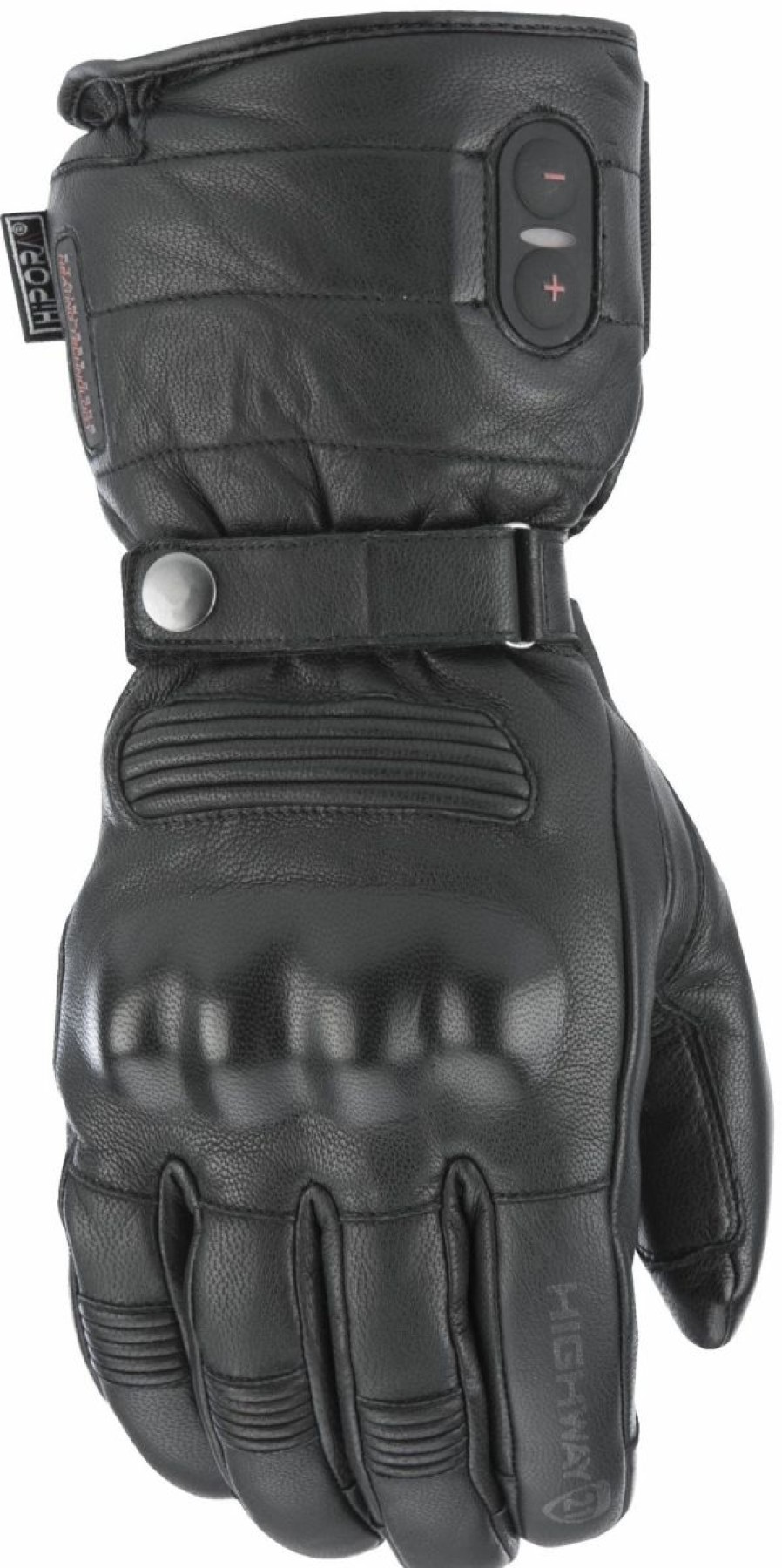 Accessories * | Highway 21' Unisex Radiant Heated Leather Glove Black