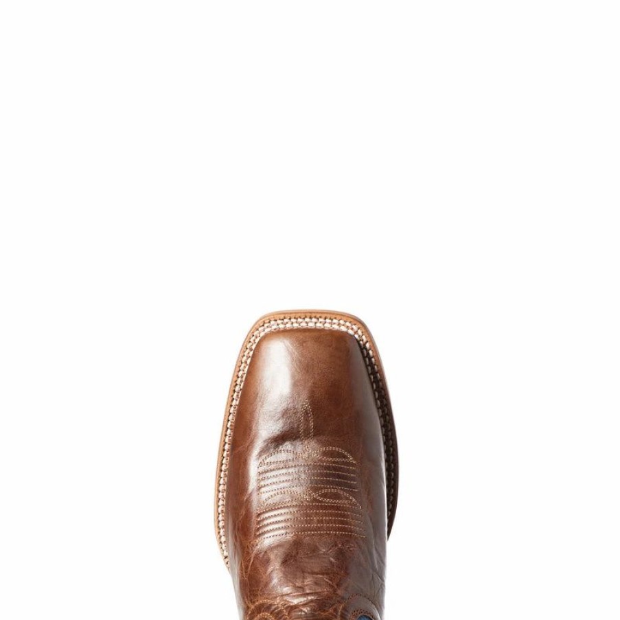 Cowboy * | Ariat' Men'S 13 Firecatcher Western Square Toe Well Brown