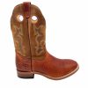 Cowboy * | Boulet' Men'S 12 Western Round Toe Utta Whisky / Grizzly Tan