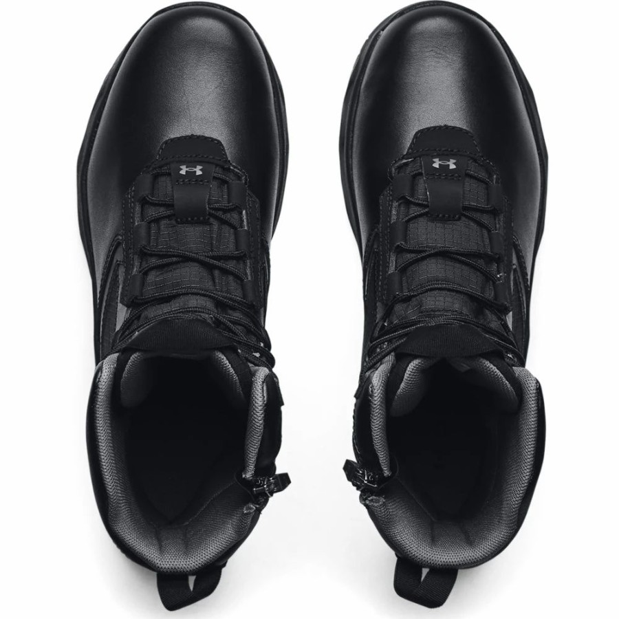 Work * | Under Armour' Men'S 8 Stellar G2 Sr Side Zip Soft Toe Black