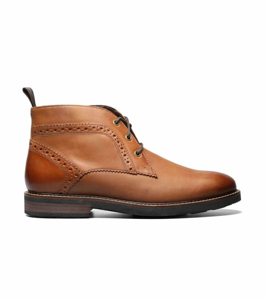 Casual & Dress * | Nunn Bush' Men'S Ozark Plain Toe Chukka Boot Tan Crazy Horse