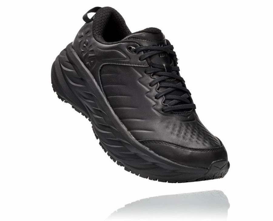 Athletic * | Hoka' Men'S Bondi Sr Black / Black (Wide)