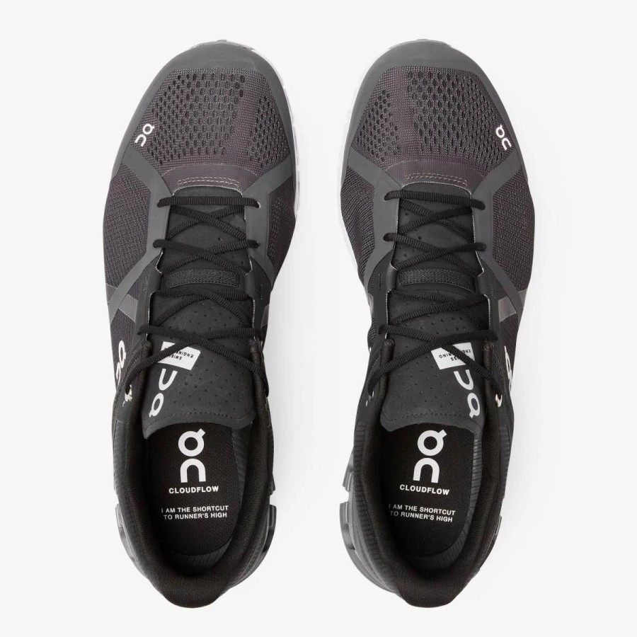 Athletic * | On Running' Men'S Cloudflow Black / Asphalt