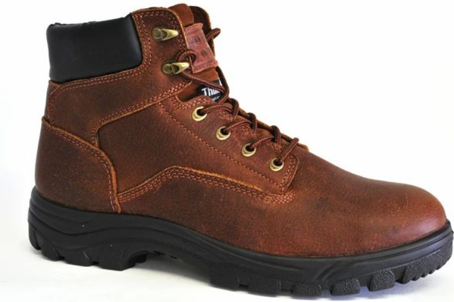 Work * | Work Zone' Men'S 6 200Gr Eh Wp Soft Toe Brown