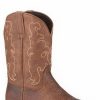 Cowboy * | Roper' Men'S 11 Wilder Ii Western Square Toe Roper Cognac