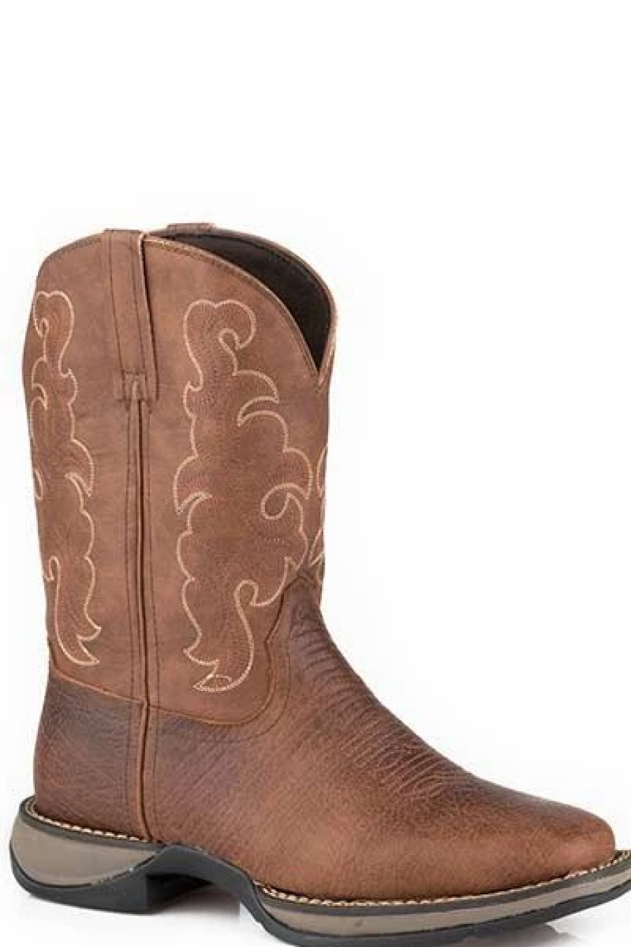 Cowboy * | Roper' Men'S 11 Wilder Ii Western Square Toe Roper Cognac