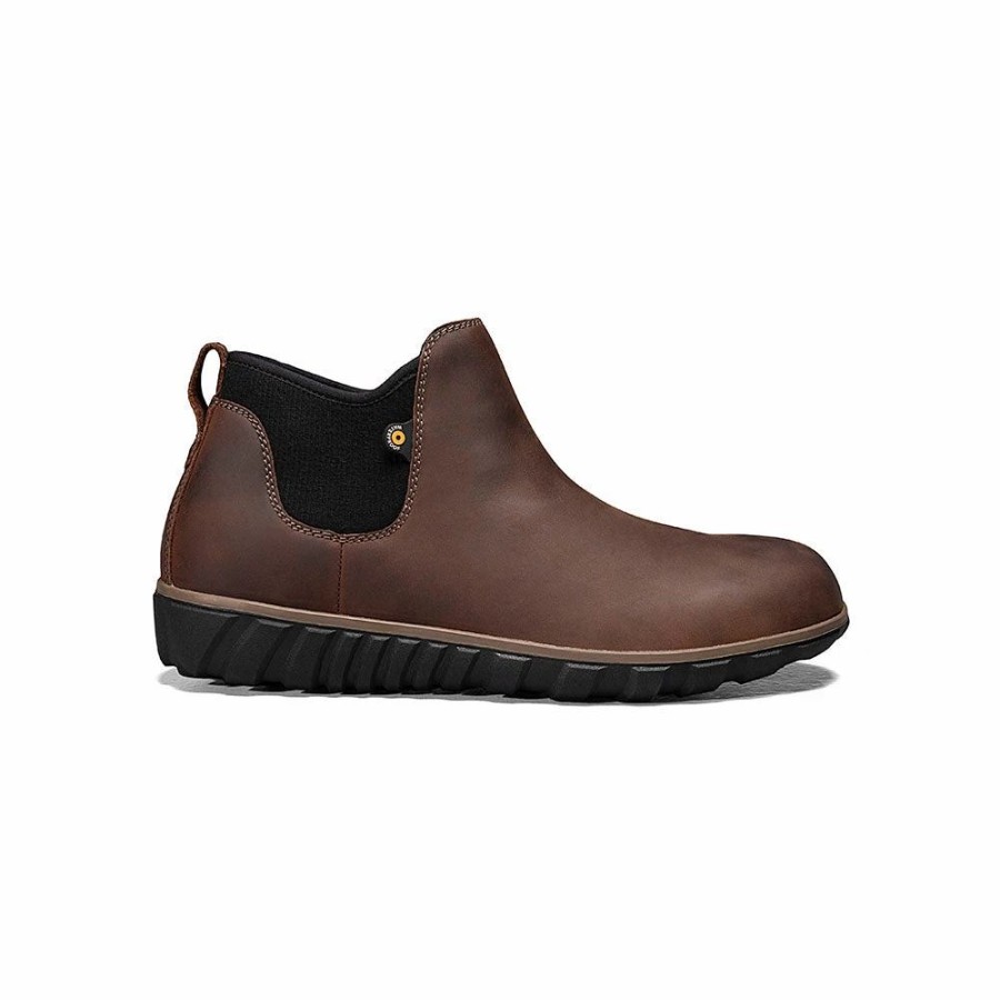 Casual & Dress * | Bogs' Men'S Classic Casual Chelsea Wp Pull On Brown