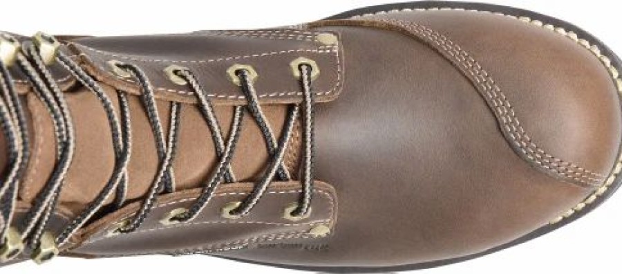 Work * | Double H 'Matterhorn' Men'S 8" Corvus Eh Wp Comp Toe Brown