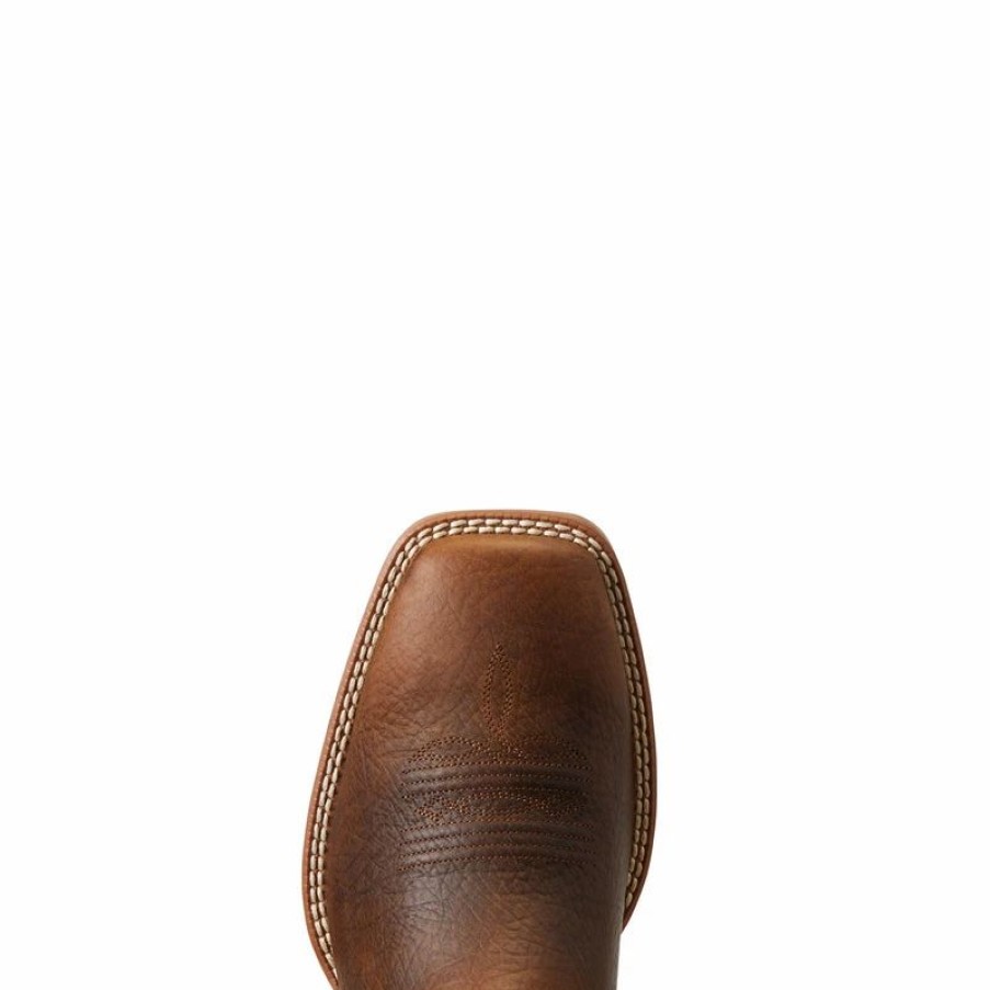 Cowboy * | Ariat' Men'S 11 Rowder Venttek 360 Western Square Toe Earth / Mack Brown