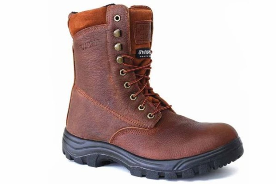 Work * | Work Zone' Men'S 8 200Gr Eh Wp Steel Toe Brown