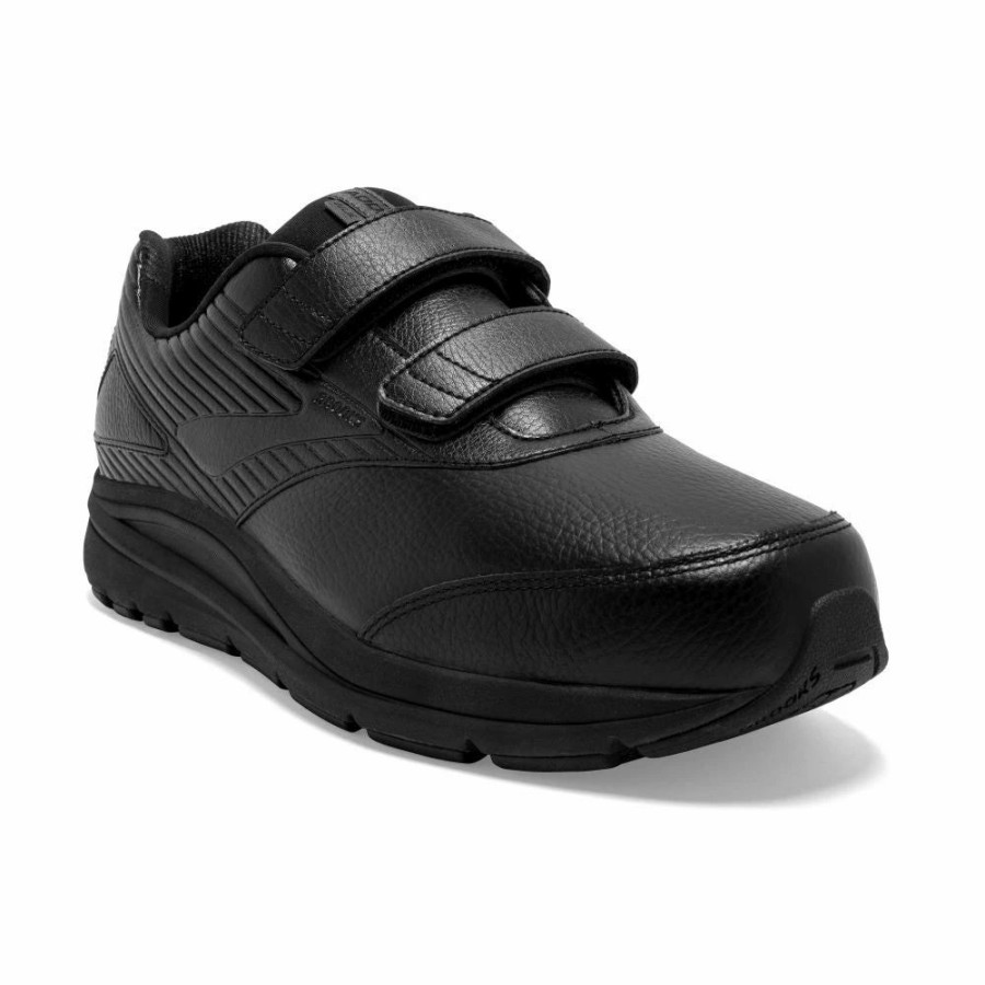 Athletic * | Brooks' Men'S Addiction Walker V-Strap 2 Black / Steel Grey