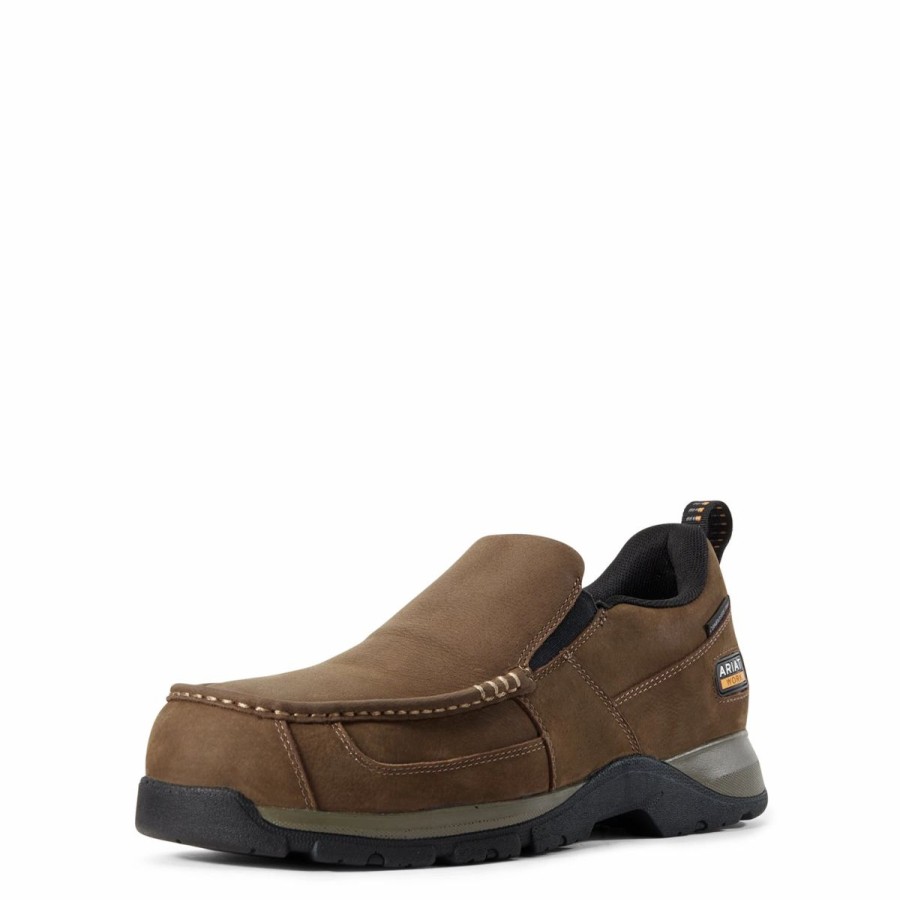 Work * | Ariat' Men'S Edge Lite Comp Toe Dark Brown