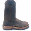 Work * | Abilene Boot Co. 'Silverado' Men'S 10 Wellington Soft Toe Brown