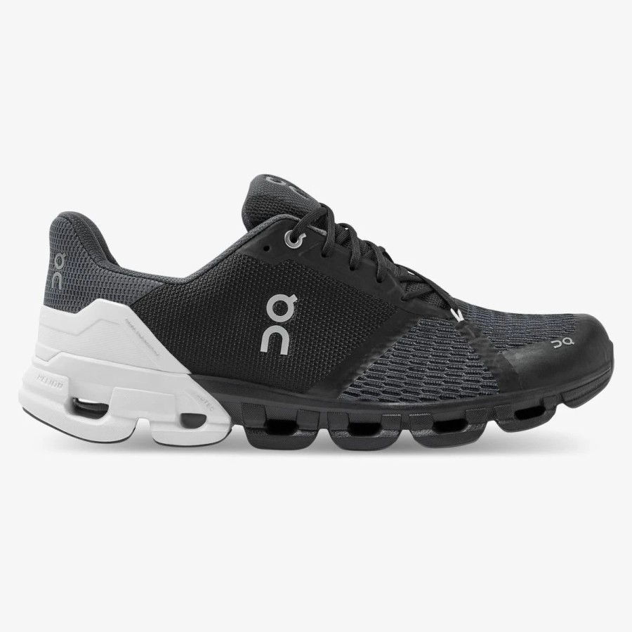 Athletic * | On Running' Men'S Cloudflyer Black / White (Wide)