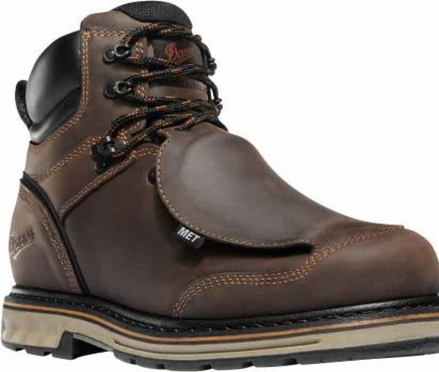 Work * | Danner Inc 'Danner' Men'S 6 Steel Yard Metguard Eh Steel Toe Brown