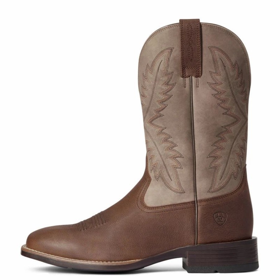 Cowboy * | Ariat' Men'S Rawly Ultra Square Toe Brown