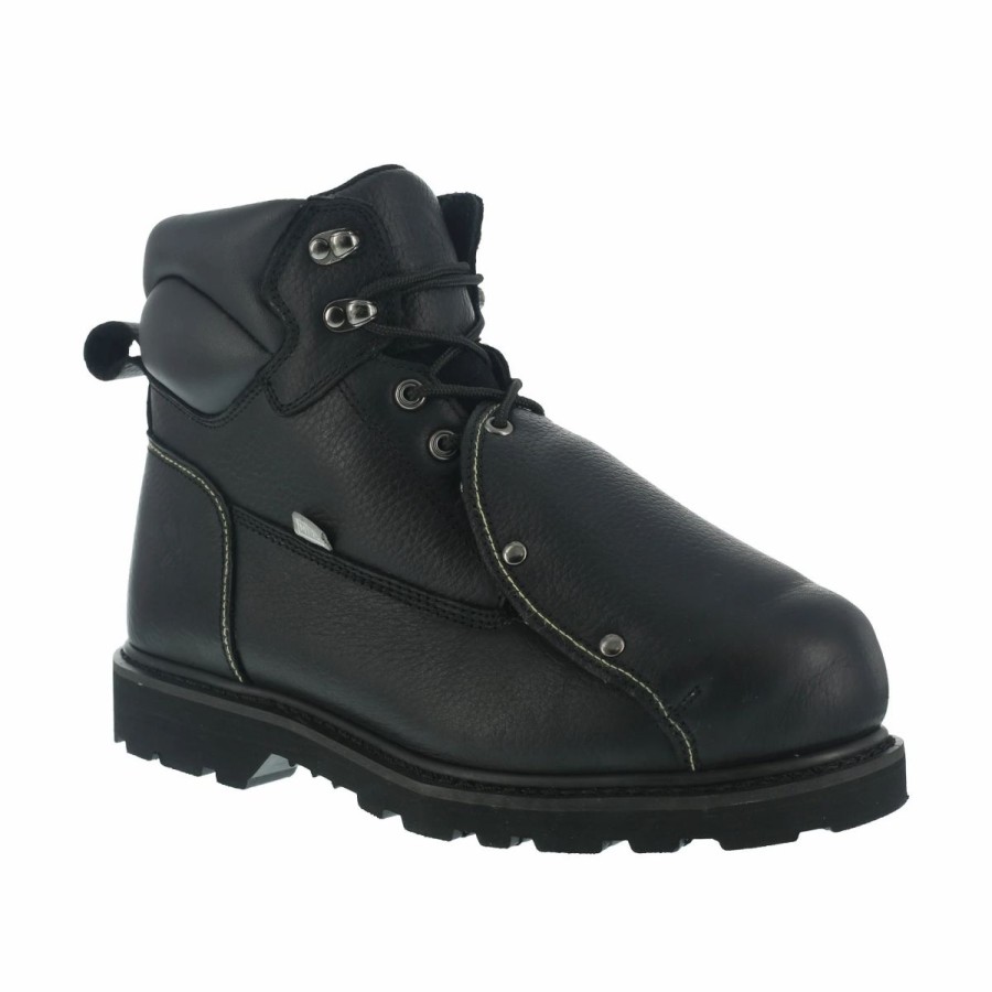 Work * | Iron Age' Men'S 6 Ground Breaker External Met Guard Black