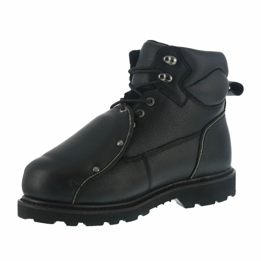 Work * | Iron Age' Men'S 6 Ground Breaker External Met Guard Black