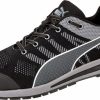 Work * | Puma' Men'S Elevate Knit Esd Comp Toe Black / Gray / White