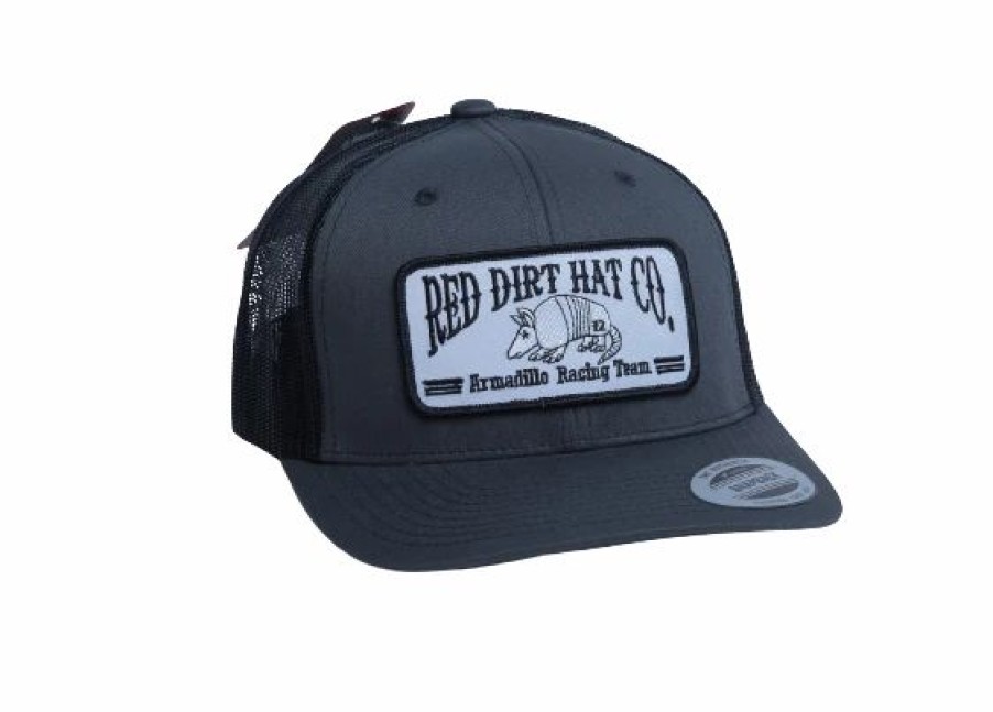 Accessories * | Red Dirt Hat Company' Men'S Dillo Cap Grey / Black