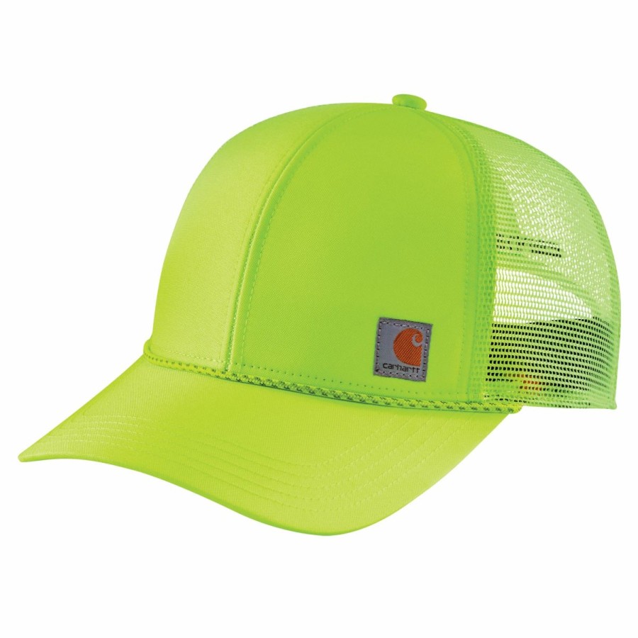 Accessories * | Carhartt' Men'S Color Enhanced Cap Brite Lime