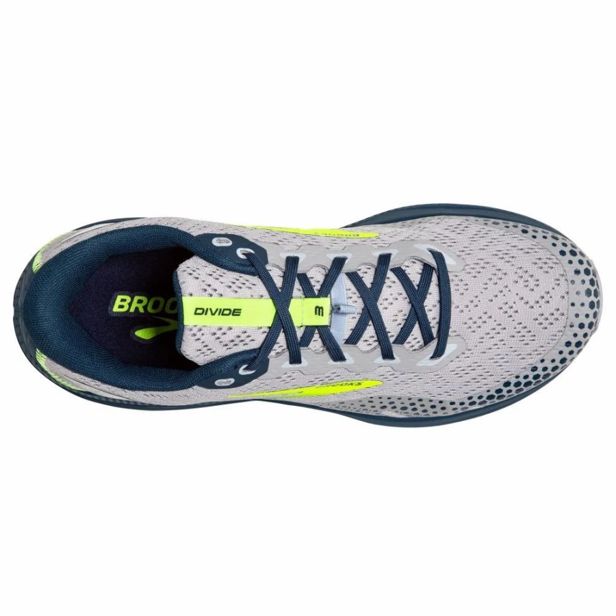 Athletic * | Brooks' Men'S Divide 3 Alloy / Titan / Nightlife