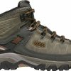 Work * | Keen Outdoor' Men'S Targhee Iii Wp Mid Hiker Black Olive / Golden Brown (Wide)