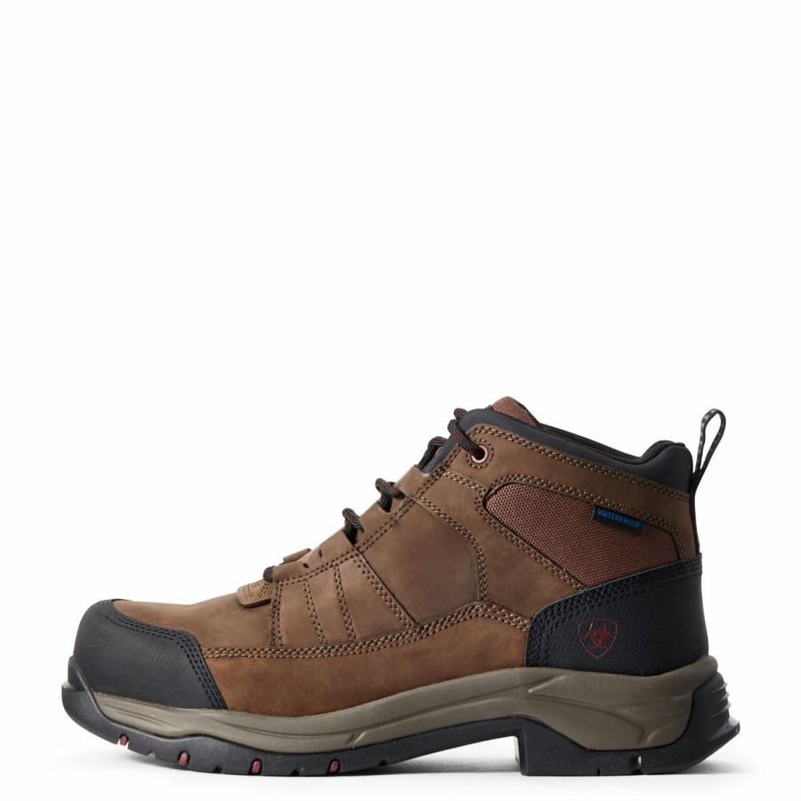 Work * | Ariat' Men'S 6 Telluride Wp Comp Toe Brown