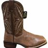 Cowboy * | Dan Post Boot Co 'Dan Post' Men'S 11 Western Square Toe Brown / Cognac